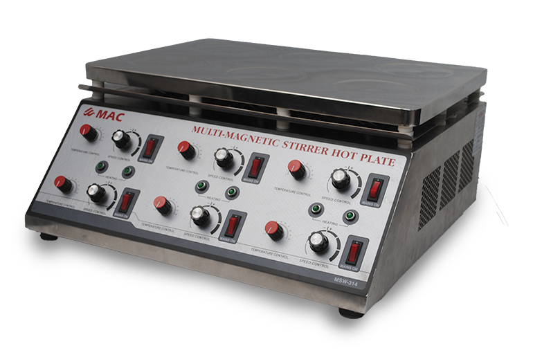 MULTI-MAGNETIC STIRRER “SPEC” MSW-314